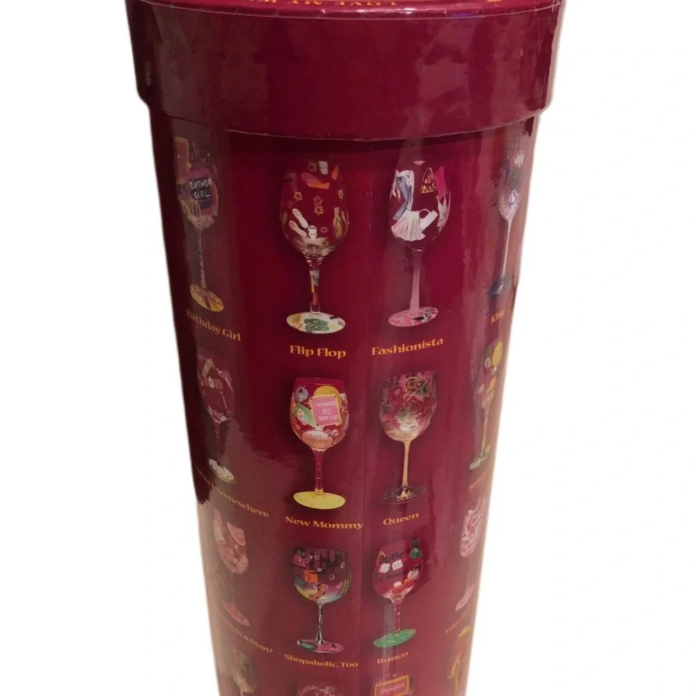 Lolita Happy Birthday Cocktail Glass